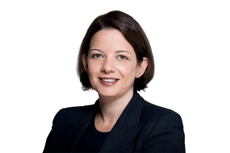 Portrait von Prof. Dr. Carmen Bachmann beim Review Board